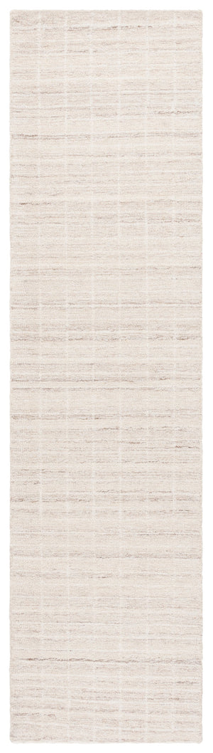 Safavieh Ebony Luxurious Modern Elegance Runner Rug In Soft Ivory And Beige For Timeless Home Décor Ivory ,Beige 85% Wool,15% Cotton Ebn139a-29