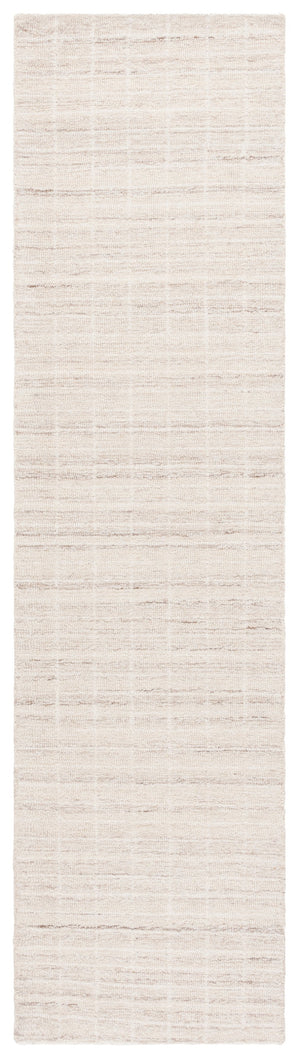 Safavieh Ebony Hand-Tufted Ivory Beige Wool Rug 9X12 — Low-Profile 85% Wool 15% Cotton Timeless Texture 11'-0" x 15'-0" EBN139A-1115