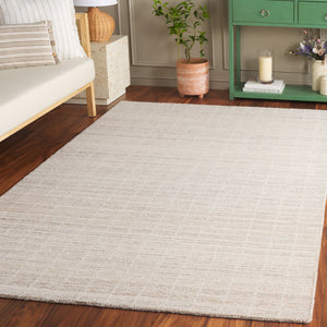 Safavieh Ebony Luxurious Modern Elegance Runner Rug In Soft Ivory And Beige For Timeless Home Décor Ivory ,Beige 85% Wool,15% Cotton Ebn139a-29