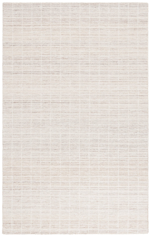 Safavieh Ebony Hand-Tufted Ivory Beige Wool Rug 9X12 — Low-Profile 85% Wool 15% Cotton Timeless Texture 11'-0" x 15'-0" EBN139A-1115