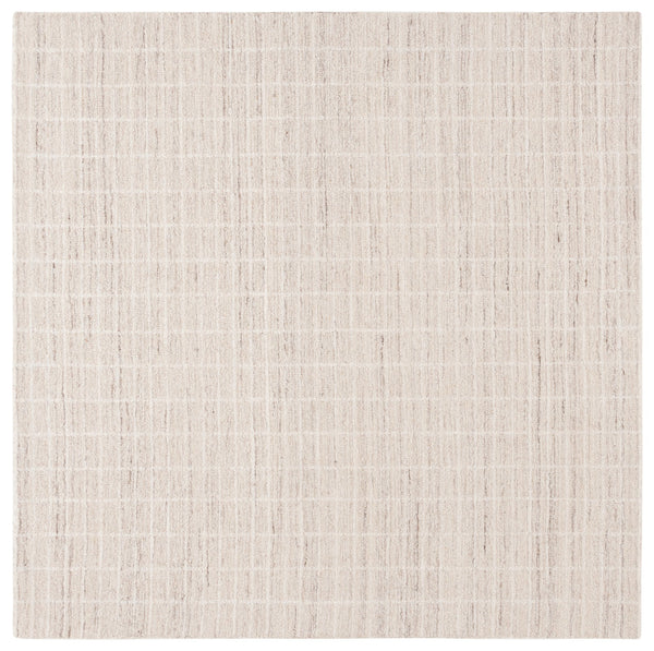 Safavieh Ebony Hand-Tufted Ivory Beige Wool Rug 9X12 — Low-Profile 85% Wool 15% Cotton Timeless Texture 11'-0" x 15'-0" EBN139A-1115
