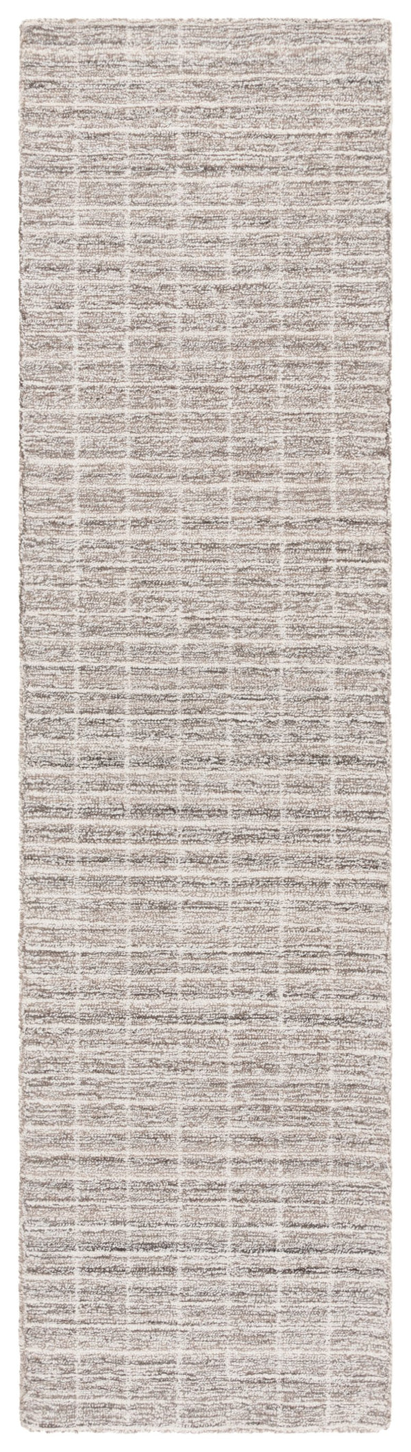 Safavieh Ebony Luxurious Modern Elegance Runner Rug In Soft Ivory And Beige For Timeless Home Décor Natural ,Grey 85% Wool,15% Cotton Ebn139f-6r