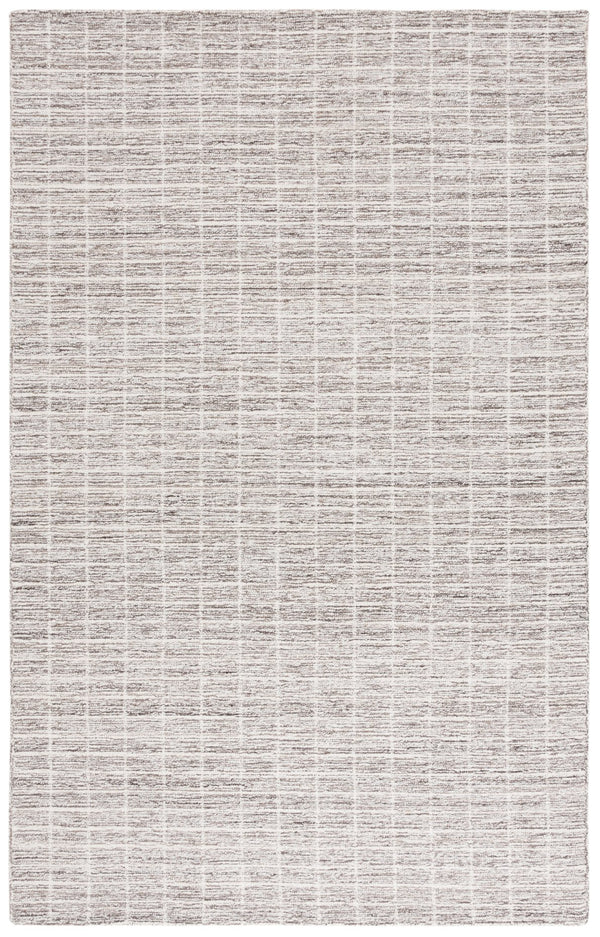 Safavieh Ebony Luxurious Modern Elegance Runner Rug In Soft Ivory And Beige For Timeless Home Décor Natural ,Grey 85% Wool,15% Cotton Ebn139f-6r