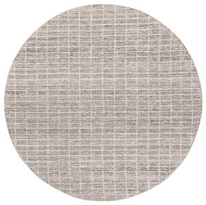 Safavieh Ebony Luxurious Modern Elegance Runner Rug In Soft Ivory And Beige For Timeless Home Décor Natural ,Grey 85% Wool,15% Cotton Ebn139f-6r