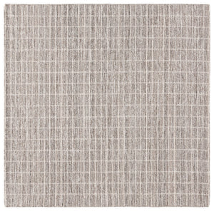 Safavieh Ebony Luxurious Modern Elegance Runner Rug In Soft Ivory And Beige For Timeless Home Décor Natural ,Grey 85% Wool,15% Cotton Ebn139f-6r