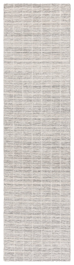 Safavieh Ebony Luxurious Modern Elegance Runner Rug In Soft Ivory And Beige For Timeless Home Décor Grey ,Ivory 85% Wool,15% Cotton Ebn139g-29