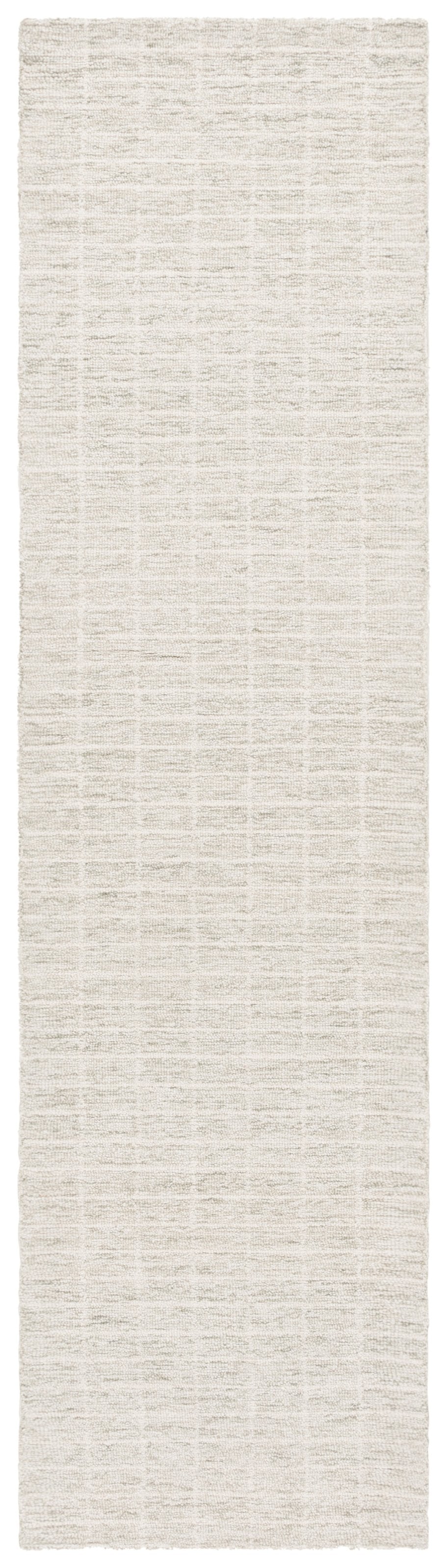 Safavieh Ebony Luxurious Modern Elegance Runner Rug In Soft Ivory And Beige For Timeless Home Décor Sage ,Ivory 85% Wool,15% Cotton Ebn139w-6sq