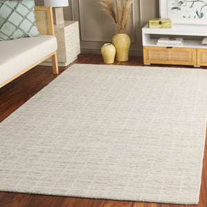 Safavieh Ebony Luxurious Modern Elegance Runner Rug In Soft Ivory And Beige For Timeless Home Décor Sage ,Ivory 85% Wool,15% Cotton Ebn139w-6sq