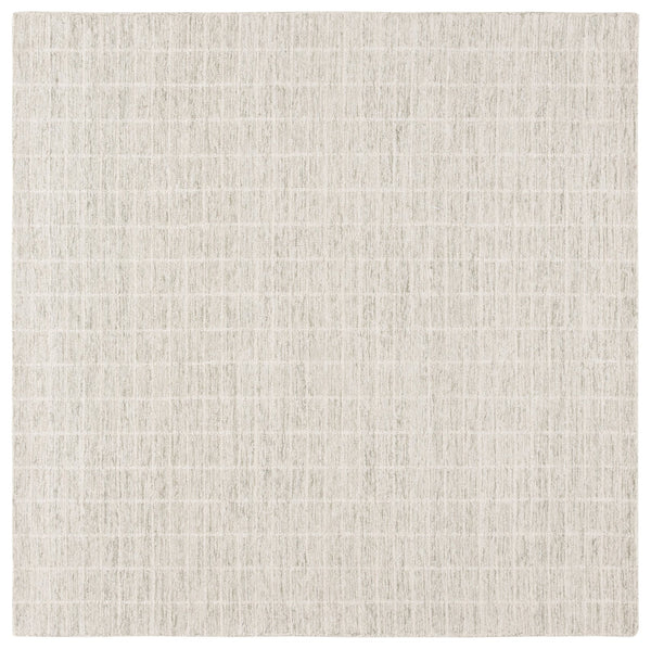 Safavieh Ebony Luxurious Modern Elegance Runner Rug In Soft Ivory And Beige For Timeless Home Décor Sage ,Ivory 85% Wool,15% Cotton Ebn139w-6sq