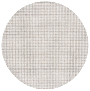 Safavieh Ebony Handcrafted Modern Rug - Plush Wool Blend, Elegant Minimalist Design For Contemporary Spaces Beige ,Ivory 85% Wool,15% Cotton Ebn140b-6r