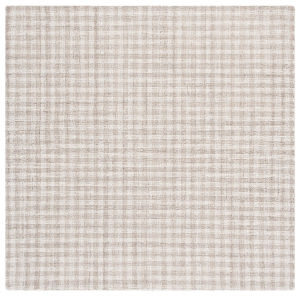 Safavieh Ebony Handcrafted Modern Rug - Plush Wool Blend, Elegant Minimalist Design For Contemporary Spaces Beige ,Ivory 85% Wool,15% Cotton Ebn140b-6r