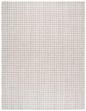 Safavieh Ebony Handcrafted Modern Rug - Plush Wool Blend, Elegant Minimalist Design For Contemporary Spaces Beige ,Ivory 85% Wool,15% Cotton Ebn140b-6r