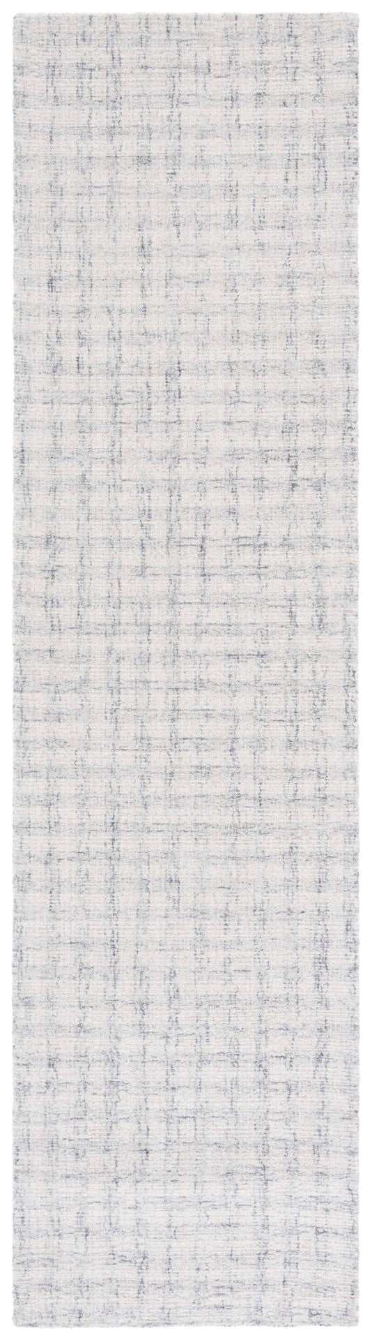 Safavieh Ebony Elegant Hand-tufted Wool And Cotton Area Rug With Modern Grid Design For Stylish Interiors Light Grey ,Ivory 85% Wool,15% Cotton Ebn140f-4