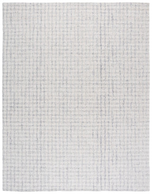 Safavieh Ebony Elegant Hand-tufted Wool And Cotton Area Rug With Modern Grid Design For Stylish Interiors Light Grey ,Ivory 85% Wool,15% Cotton Ebn140f-4