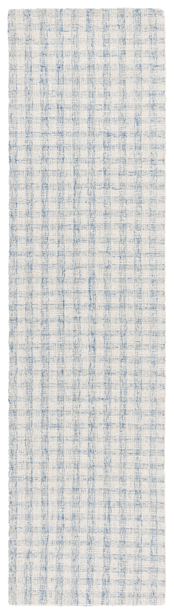 Safavieh Ebony Handcrafted Modern Rug - Plush Wool Blend, Elegant Minimalist Design For Contemporary Spaces Blue ,Ivory 85% Wool,15% Cotton Ebn140m-6r