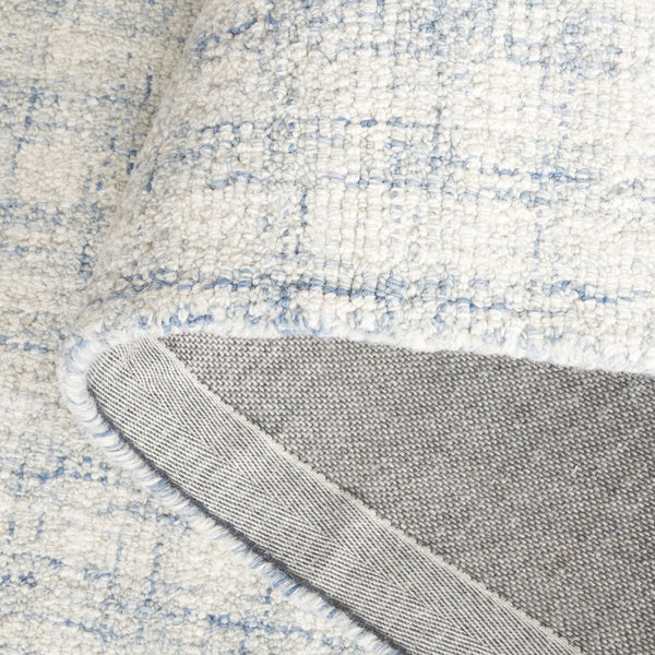 Safavieh Ebony 140m Blue Ivory Blue ,Ivory 85% Wool,15% Cotton Ebn140m-5