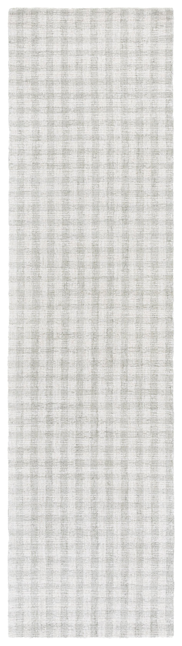 Safavieh Ebony Handcrafted Modern Rug - Plush Wool Blend, Elegant Minimalist Design For Contemporary Spaces Sage ,Ivory 85% Wool,15% Cotton Ebn140w-6r