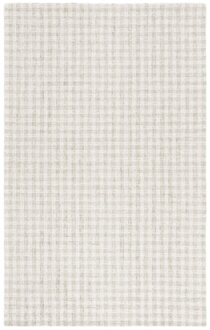 Safavieh Ebony Handcrafted Modern Rug - Plush Wool Blend, Elegant Minimalist Design For Contemporary Spaces Sage ,Ivory 85% Wool,15% Cotton Ebn140w-6r