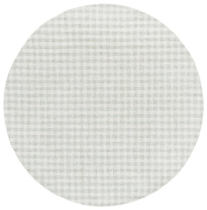 Safavieh Ebony Handcrafted Modern Rug - Plush Wool Blend, Elegant Minimalist Design For Contemporary Spaces Sage ,Ivory 85% Wool,15% Cotton Ebn140w-6r