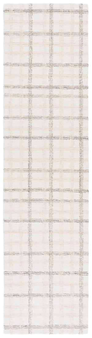 Safavieh Ebony Hand-tufted Area Rug - Luxurious Wool & Cotton Blend For Stylish Comfort In Any Space Beige ,Ivory 85% Wool,15% Cotton Ebn141b-3