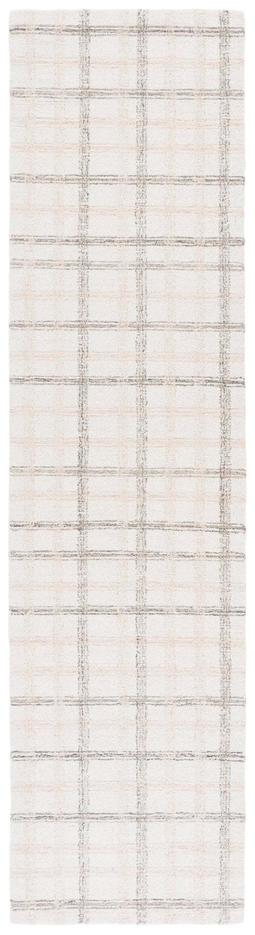 Safavieh Ebony Hand-tufted Area Rug - Luxurious Wool & Cotton Blend For Stylish Comfort In Any Space Beige ,Ivory 85% Wool,15% Cotton Ebn141b-3