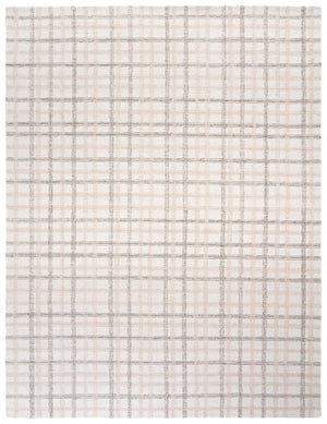 Safavieh Ebony Hand-tufted Area Rug - Luxurious Wool & Cotton Blend For Stylish Comfort In Any Space Beige ,Ivory 85% Wool,15% Cotton Ebn141b-3