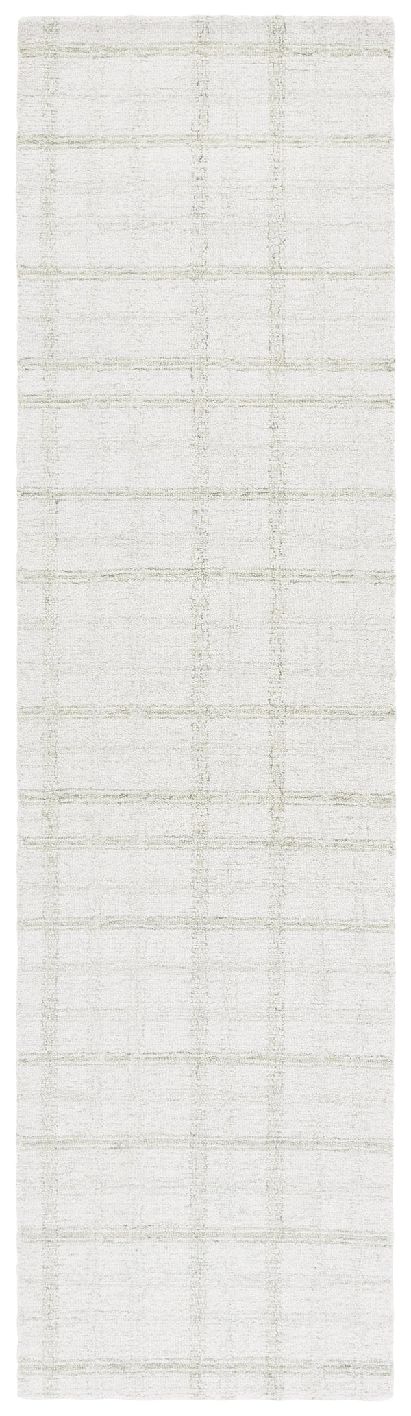 Safavieh Ebony Hand-Tufted Sage And Ivory Area Rug 8X10, 85% Wool 15% Cotton Plush 3/8" Pile, Modern Elegance 2'-3" x 5'-0" EBN141W-25