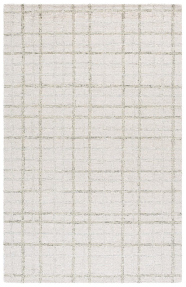 Safavieh Ebony Hand-tufted Area Rug - Luxurious Wool & Cotton Blend For Stylish Comfort In Any Space Sage ,Ivory 85% Wool,15% Cotton Ebn141w-3