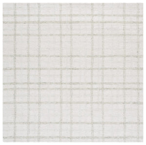 Safavieh Ebony Hand-tufted Area Rug - Luxurious Wool & Cotton Blend For Stylish Comfort In Any Space Sage ,Ivory 85% Wool,15% Cotton Ebn141w-3