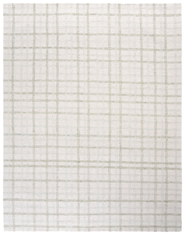 Safavieh Ebony Hand-tufted Area Rug - Luxurious Wool & Cotton Blend For Stylish Comfort In Any Space Sage ,Ivory 85% Wool,15% Cotton Ebn141w-3