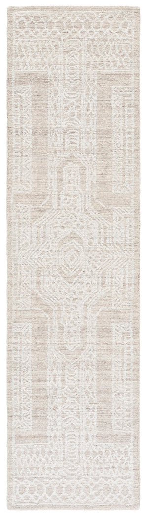 Safavieh Ebony Modern Hand-tufted Area Rug In Luxurious Wool Pile - Elevate Your Home Decor Today! Beige ,Ivory Wool Pile Ebn142b-4