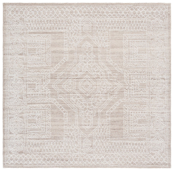 Safavieh Ebony Modern Hand-tufted Area Rug In Luxurious Wool Pile - Elevate Your Home Decor Today! Beige ,Ivory Wool Pile Ebn142b-4