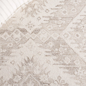 Safavieh Ebony Hand-tufted Area Runner Rug - Luxurious Wool For Modern Elegance In Home Decor And Design Beige ,Ivory Wool Pile Ebn143b-5