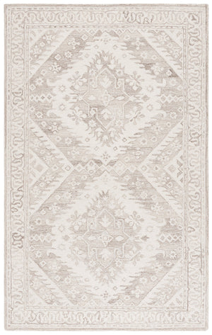 Safavieh Ebony Hand-tufted Area Runner Rug - Luxurious Wool For Modern Elegance In Home Decor And Design Beige ,Ivory Wool Pile Ebn143b-5