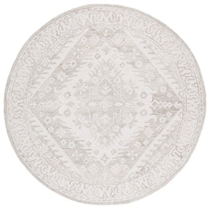 Safavieh Ebony Hand-tufted Wool Pile Area Rug - Elegant Geometric Design For Modern Home Décor Upgrade Beige ,Ivory Wool Pile Ebn143b-4