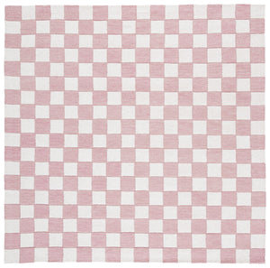Safavieh Ebony Luxurious Gold And Ivory Checkered Area Rug - Hand-tufted Comfort For Elegant Home Décor Pink ,Ivory 80% Wool,20% Cotton Ebn175u-3