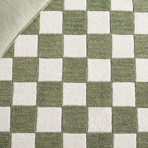 Safavieh Ebony 175y Green Ivory Green ,Ivory 80% Wool,20% Cotton Ebn175y-4