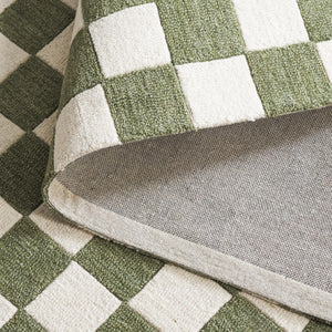 Safavieh Ebony 175y Green Ivory Green ,Ivory 80% Wool,20% Cotton Ebn175y-4