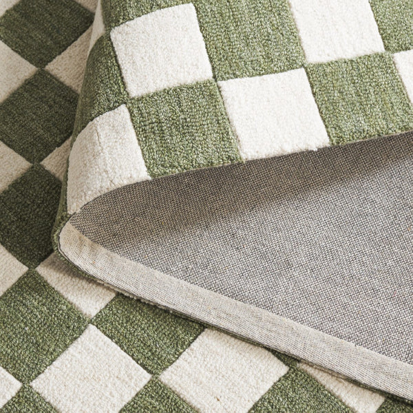 Safavieh Ebony 175y Green Ivory Green ,Ivory 80% Wool,20% Cotton Ebn175y-4