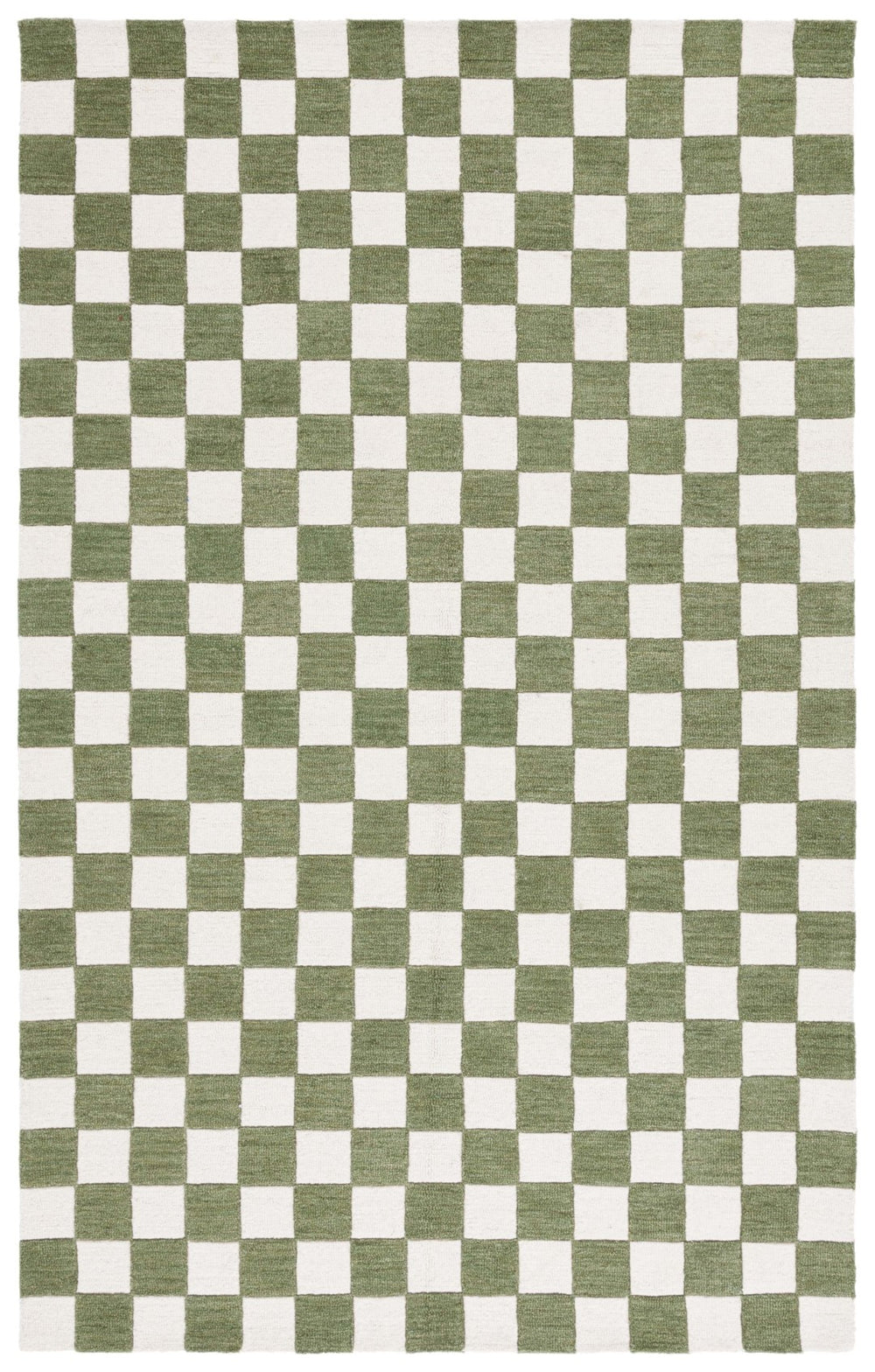 Safavieh Ebony 175y Green Ivory Green ,Ivory 80% Wool,20% Cotton Ebn175y-4