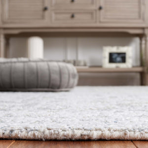 Safavieh Ebony 201 Hand Tufted Traditional Rug Grey / Ivory 4' x 6'