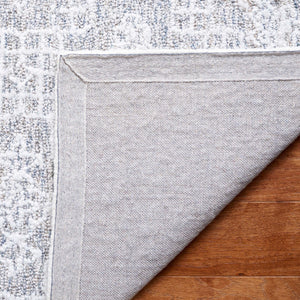 Safavieh Ebony 201 Hand Tufted Traditional Rug Grey / Ivory 4' x 6'