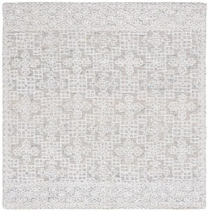 Safavieh Ebony 201 Hand Tufted Traditional Rug Grey / Ivory 6' x 9'