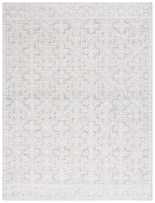 Safavieh Ebony 201 Hand Tufted Traditional Rug Grey / Ivory 4' x 6'