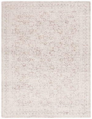 Safavieh Ebony 202 Hand Tufted Traditional Rug Brown / Ivory 4' x 6'