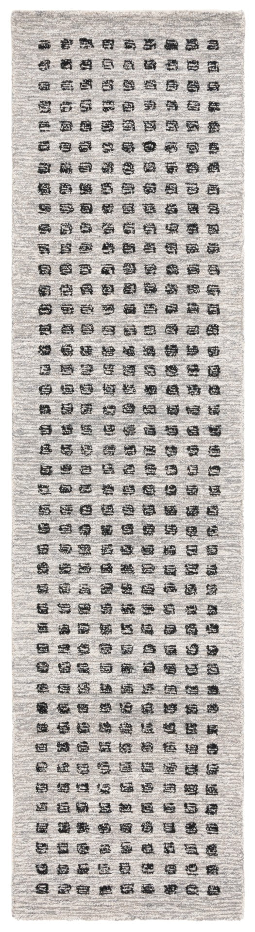 Safavieh Ebony Hand-tufted Wool Area Rug - Contemporary Silver & Black Design For Elegant Living Spaces Silver ,Black Wool Pile Ebn203g-9