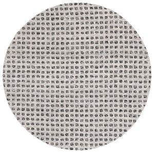 Safavieh Ebony Hand-tufted Wool Area Rug - Contemporary Silver & Black Design For Elegant Living Spaces Silver ,Black Wool Pile Ebn203g-9