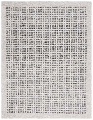 Safavieh Ebony Hand-tufted Wool Area Rug - Contemporary Silver & Black Design For Elegant Living Spaces Silver ,Black Wool Pile Ebn203g-9