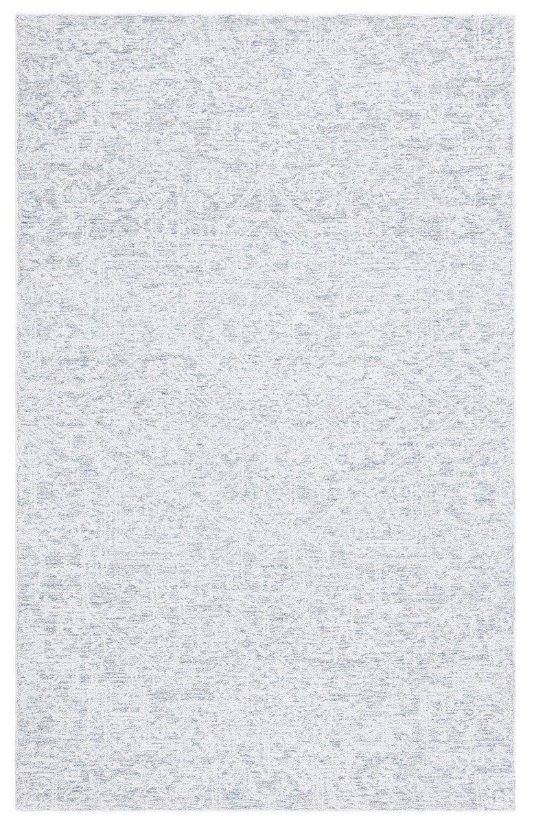 Safavieh Ebony 205 Hand Tufted Traditional Rug Grey / Ivory 4' x 6'