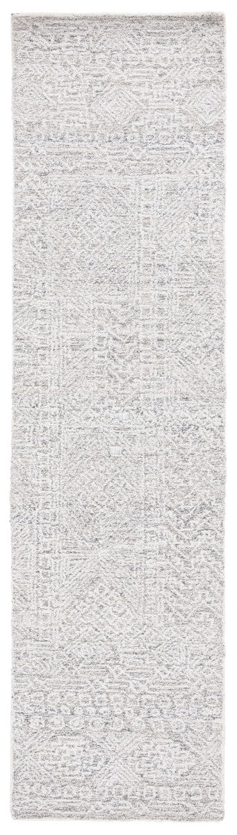 Safavieh Ebony 207 Hand Tufted Traditional Rug Grey / Ivory 4' x 6'